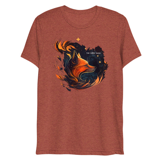 Mars Fox Paint the Stars - Short sleeve t-shirt