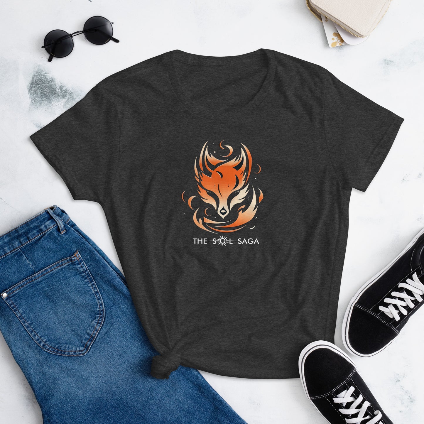 Mars Fox Emblem - Women's short sleeve t-shirt